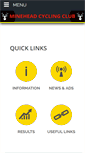 Mobile Screenshot of mineheadcyclingclub.com